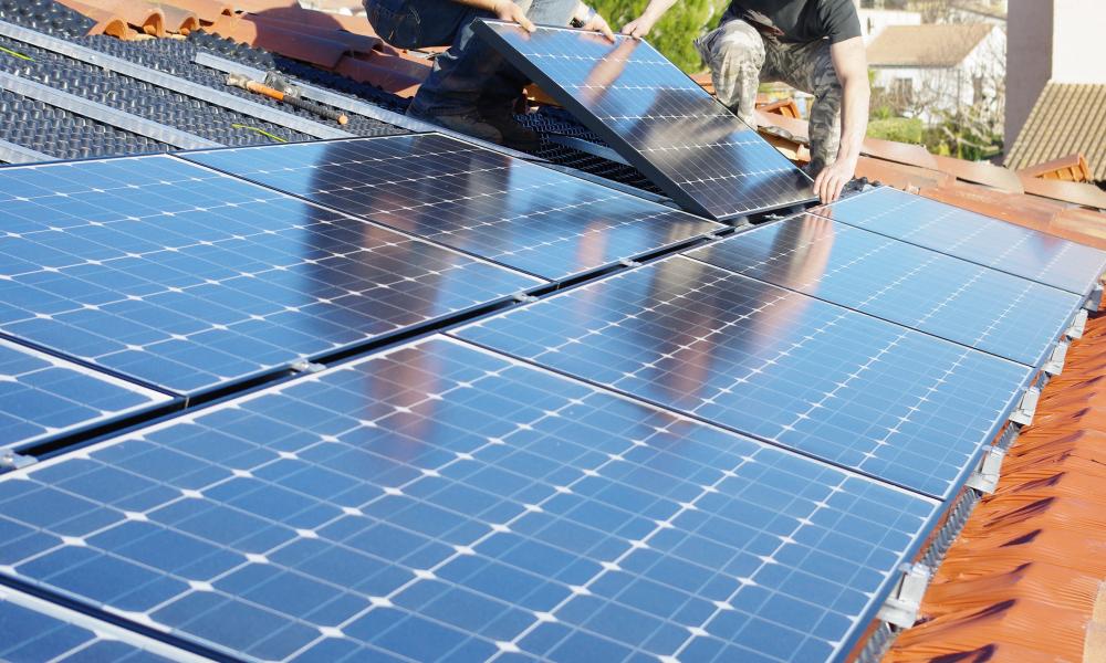 panneaux solaire